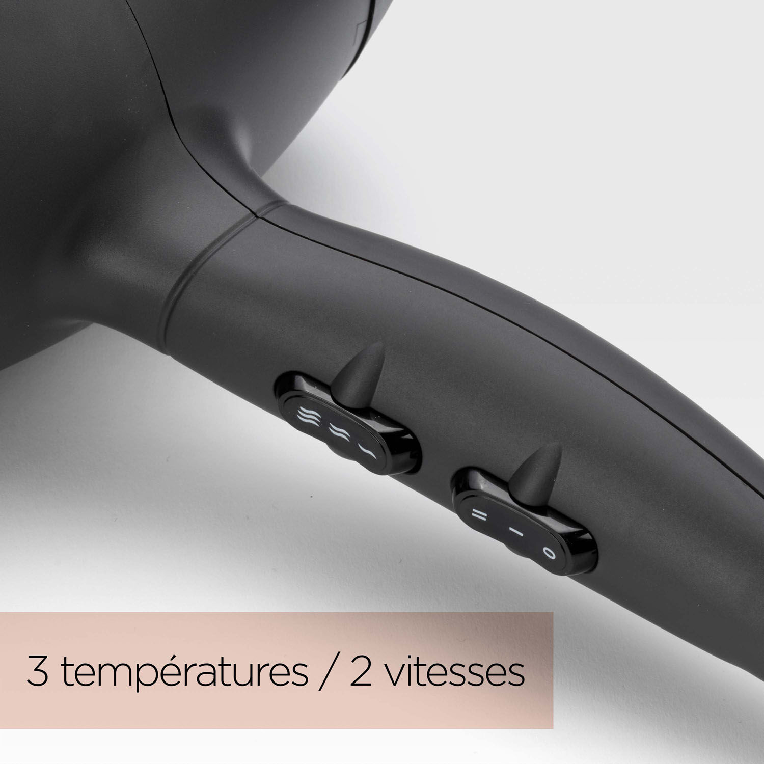 3 temp&eacute;ratures / 2 vitesses